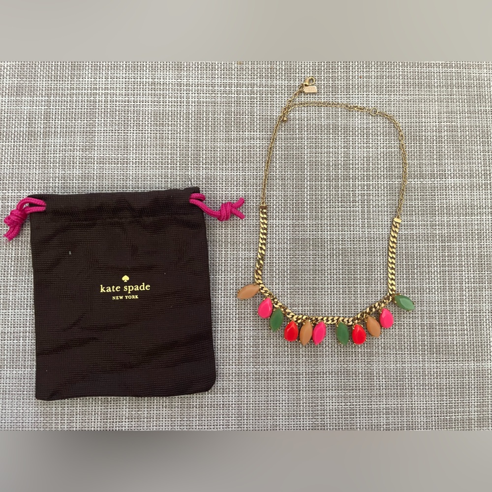 Kate Spade Gold Charm Necklace